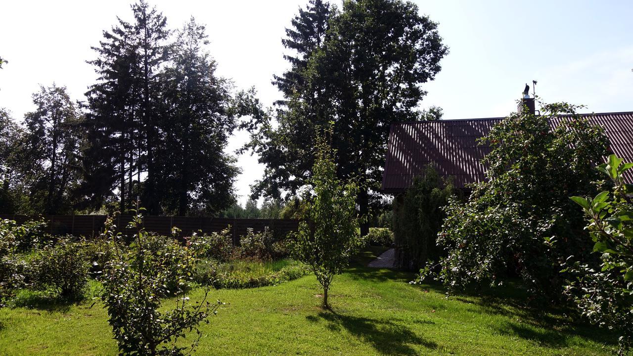 Hostal Raudonkalnis Mankiskiai Exterior foto