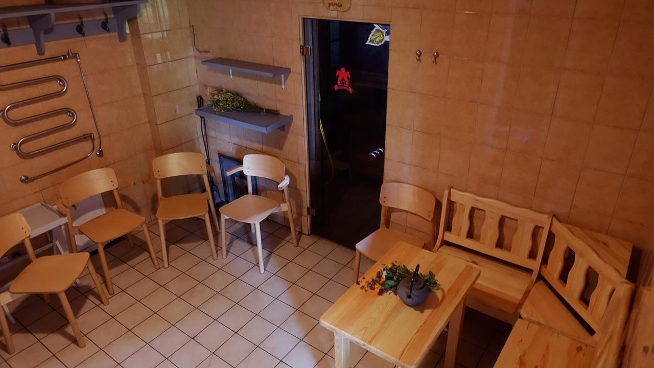 Hostal Raudonkalnis Mankiskiai Exterior foto